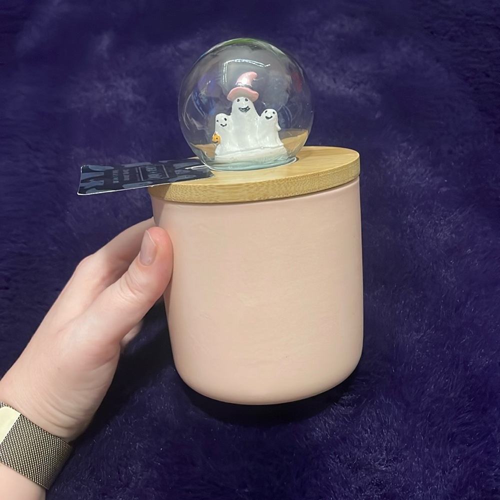 Smoll Ghosts Pink Ceramic Storage Cannister